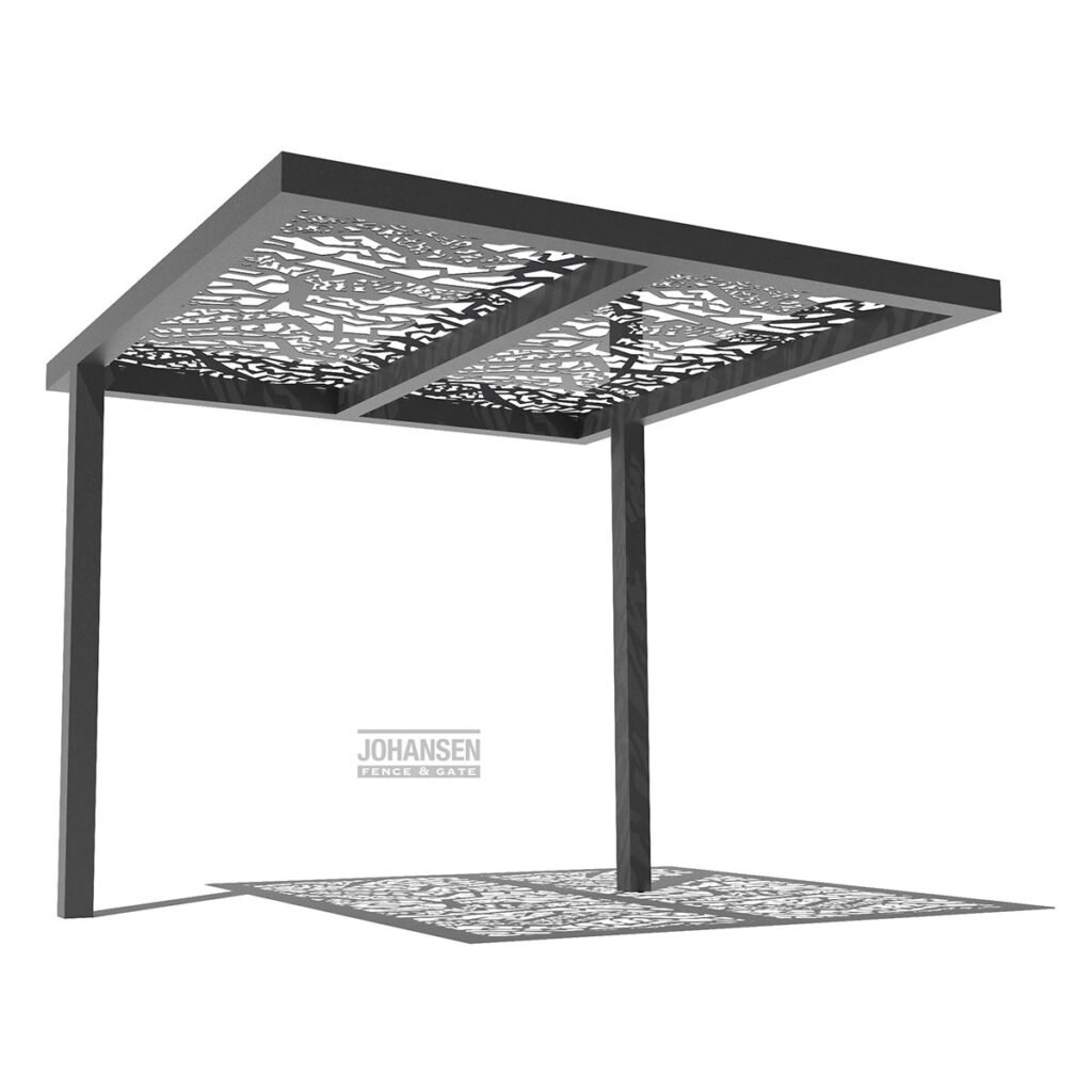 10×10 sq2 black glass