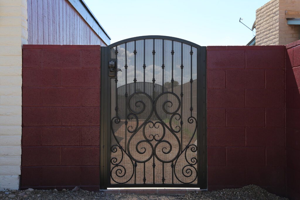 Front Pedestrian Gate Meredith 1