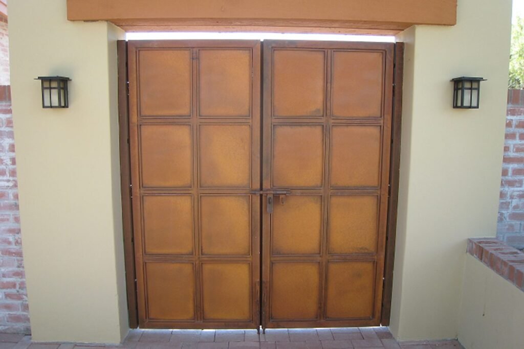 fencing 0031 Gall entryway gate 1