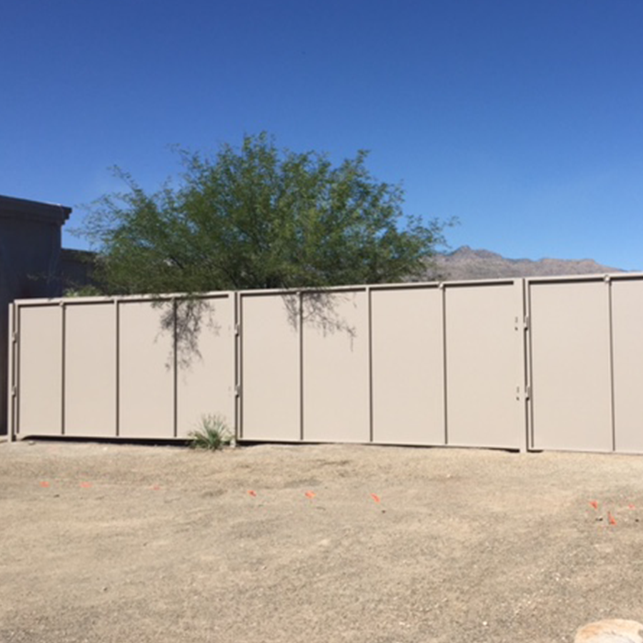 sculptures 0001 green metal wall